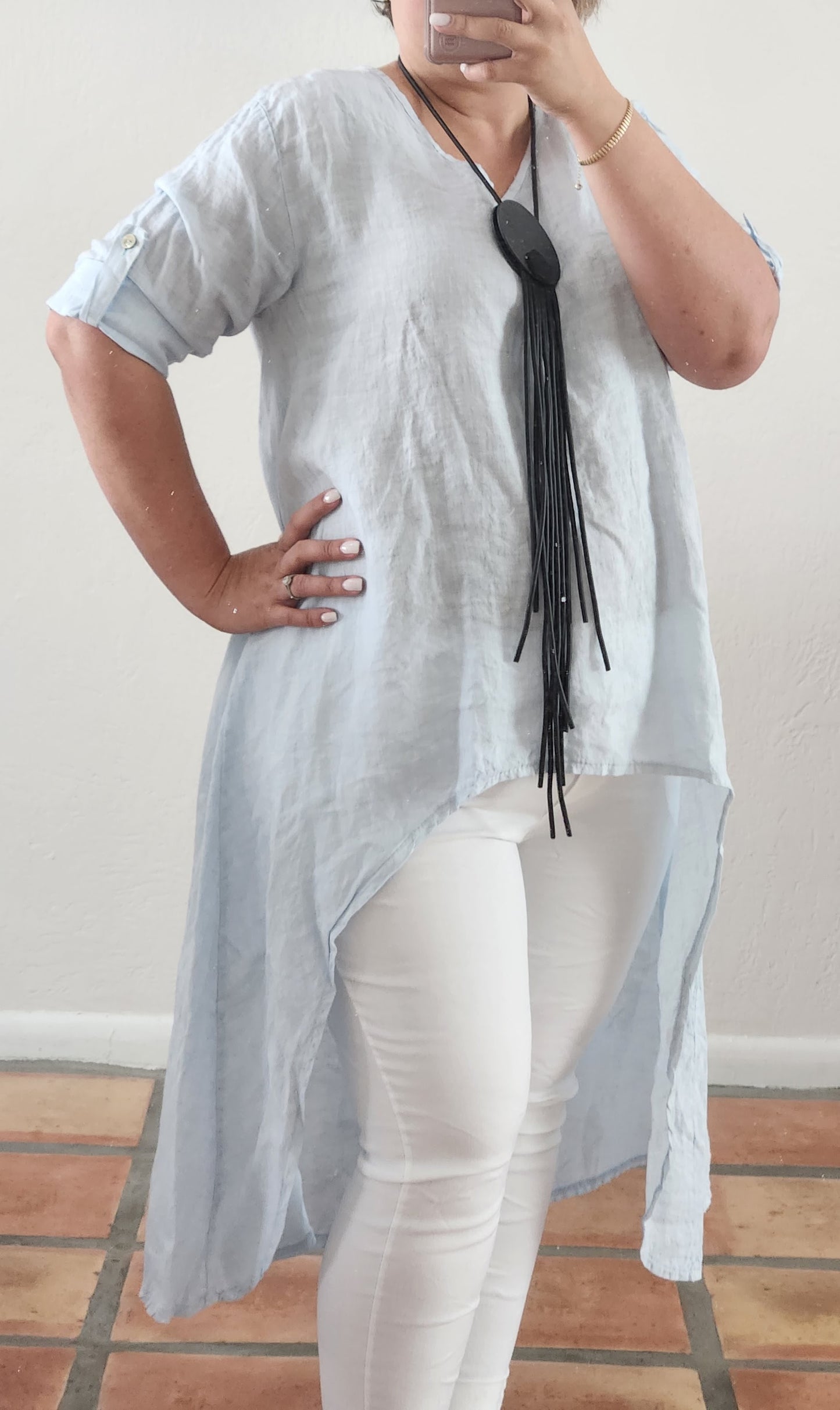 Venice Linen Blouse