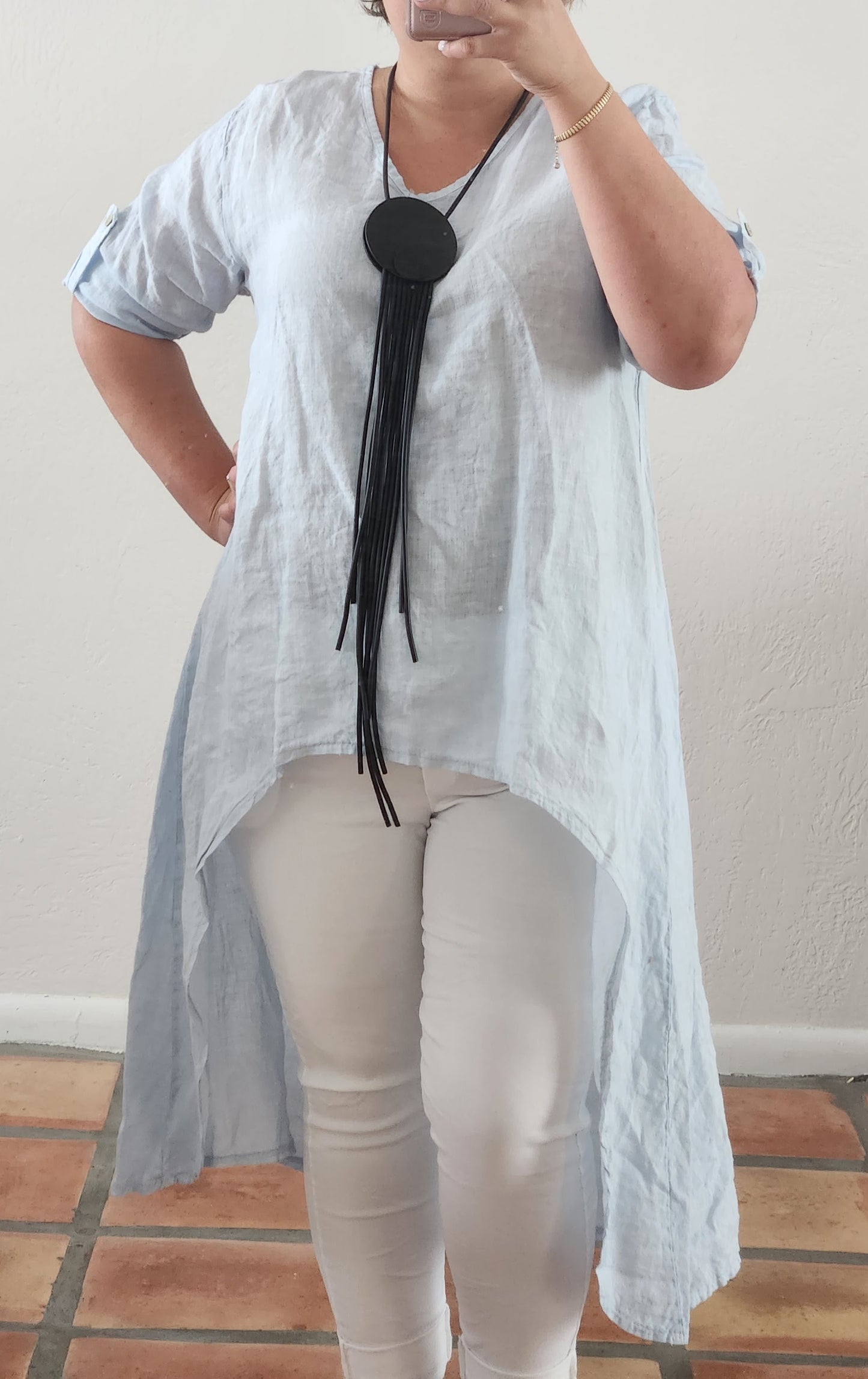 Venice Linen Blouse